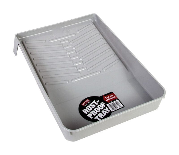 WOOSTER Plastic Tray Wooster Deluxe Plastic 11 in. W X 16-1/2 in. L 1 qt Paint Tray 071497168016