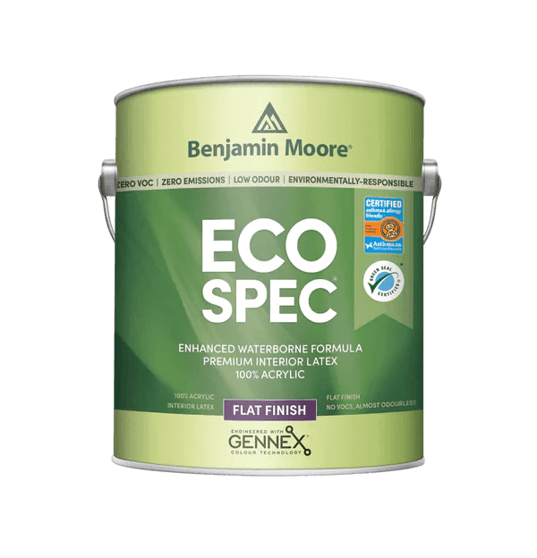 Benjamin Moore Eco Spec WB Paint - Flat Flat (373)