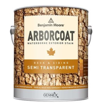 Benjamin Moore Arborcoat Stain- Semi Transparent Flat (N638)