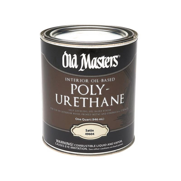 Old Masters Gloss Clear Oil-Based Polyurethane 1 qt.