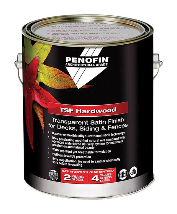 Penofin TSF Hardwood Transparent Natural Water-Based Wood Stain 1 gal.