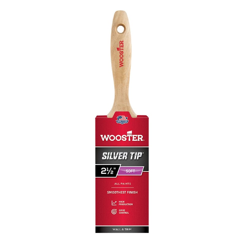 Wooster 5222 Silver Tip Soft Polyester Varnish Brush Variable Sizes