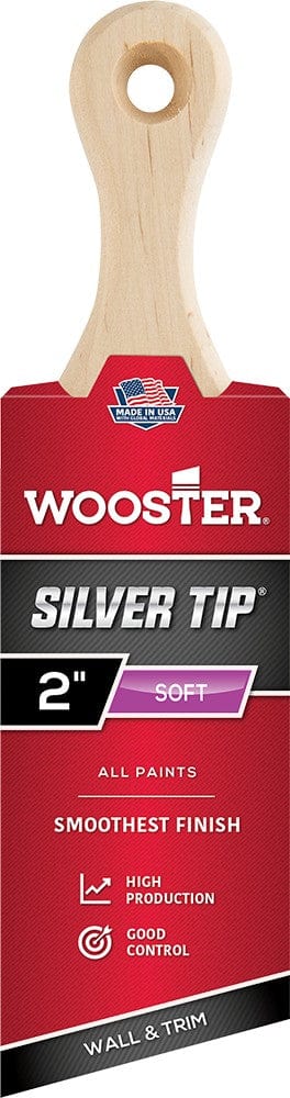 Wooster 5225 2" Silver Tip Shortcut Brush