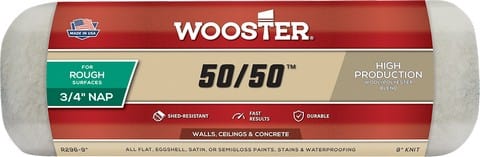Wooster Profesional 50/50 Lambswool/Polyester Knit Roller Cover