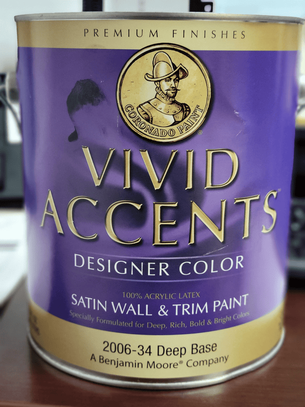 CORONADO Interior Paints Color Code Vivid Accents Designer Color Satin Wall & Trim Paint (2006-34) 755837354467