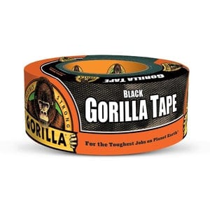 GORILLA Duct Tape BLACK GORILLA TAPE - 2" X 10 YARDS 052427600127