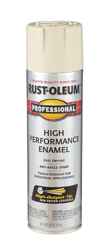Rust - Oleum Spray Paint Almond Rust-Oleum Professional Gloss Safety Blue Spray Paint 15 oz 020066757083