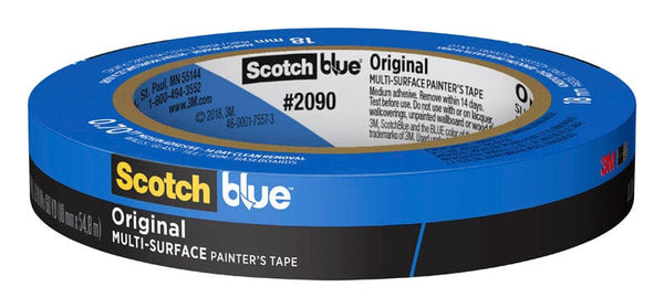 3M™ General Purpose Masking Tape, 203, beige, 3.8 in x 60 yd (96 mm x 55  m), bulk