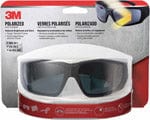 3M Anti-Fog Polarized Impact-Resistant Safety Glasses Black Lens Black Frame 1 pc. (90214)