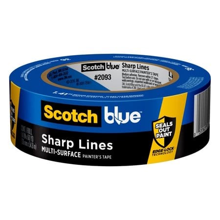3M ScotchBlue 1.41 in. W x 60 yd. L Blue Medium Strength Painter's Tape 1 pk