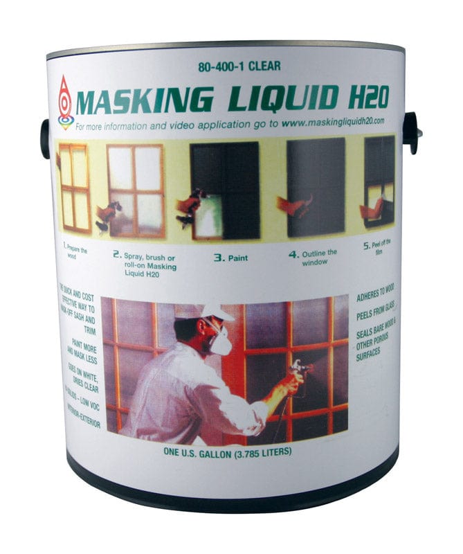 Associated Paint Clear Water-Based Acrylic Masking Liquid H2O