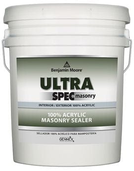 Benjamin Moore Ultra Spec Masonry Exterior 100% Acrylic Sealer Primer (608)