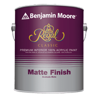 BENJAMIN MOORE Interior Paints Gallon/Color Code Regal Interior Paint- Matte Matte (N221) last one .Just for medium dark colors. 023906950705