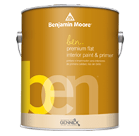 Benjamin Moore  ben Interior Paint- Flat (625)