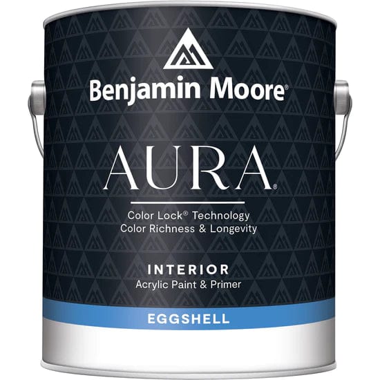 Benjamin Moore Paint Gallon / White Aura® Waterborne Interior Paint - Eggshell Finish N524 023906757335