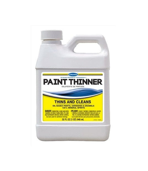 Crown CR.PT.P.04 qt Paint Thinner Plastic