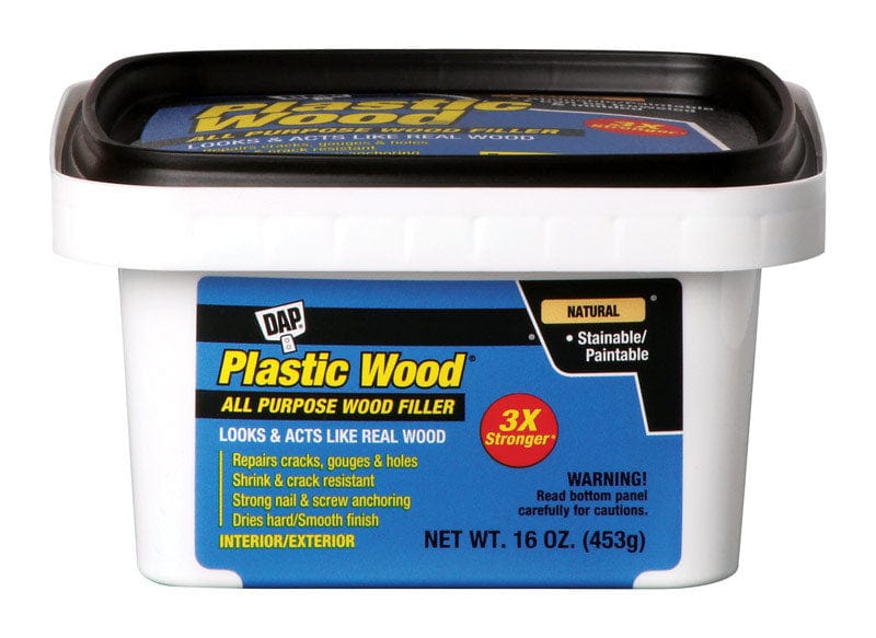 Dap Plastic Wood Natural Wood Filler 16 oz.