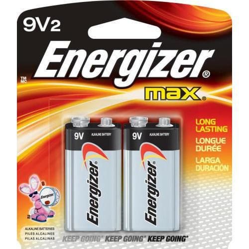 Energizer - Alkaline Batteries - 9V 2.00 ct