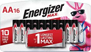 Energizer MAX AA Alkaline Batteries 16 pk Carded