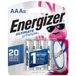 Energizer Ultimate Lithium AAA Battery 8 pk