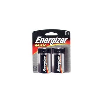 Energizer - Max Alkaline Batteries - D 2.00 ct