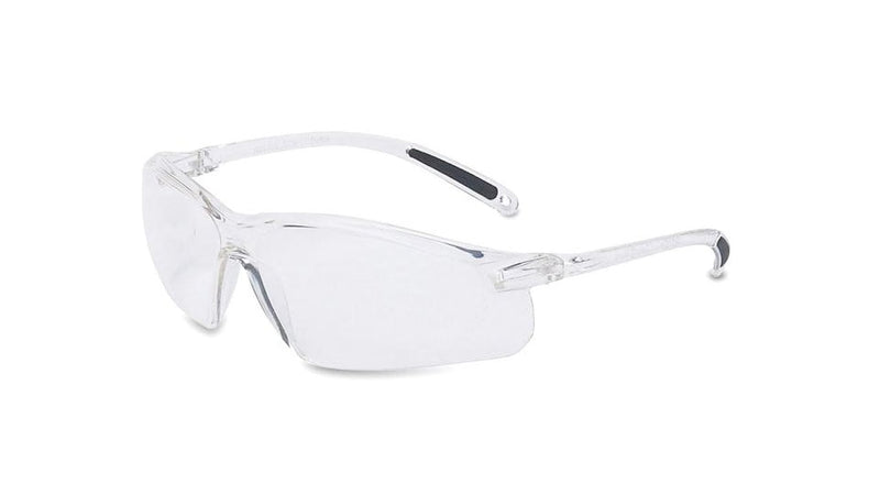 Honeywell RWS-51033 A700 Clear Frame Clear Lens Wrap Around Safety Glasses