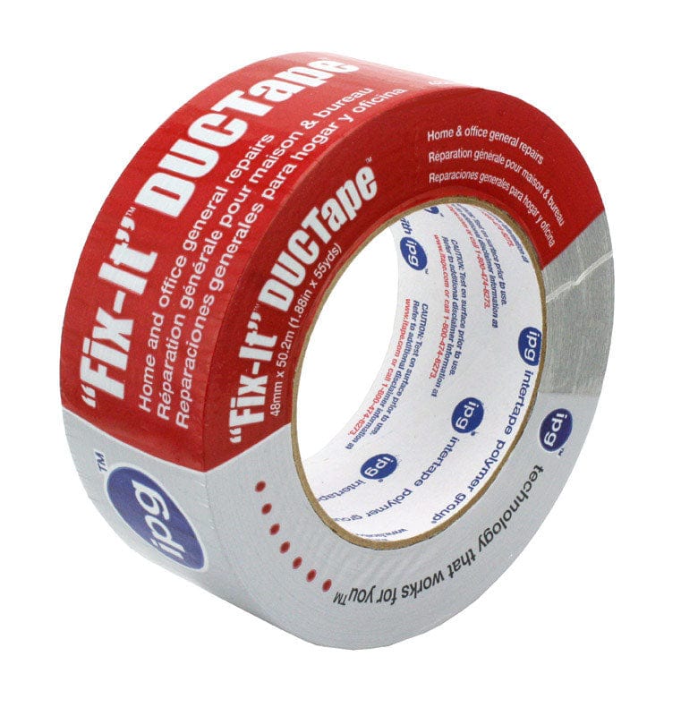 IPG Duct Tape IPG Fix-It 1.88 in. W x 55 yd. L Silver Duct Tape 077922766505