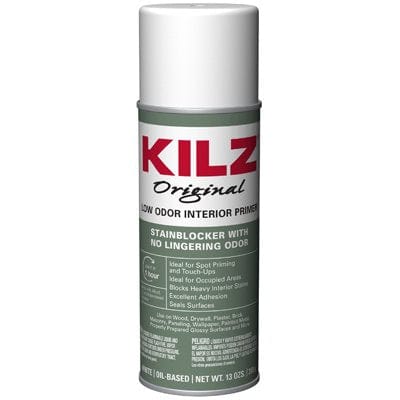 Kilz Original Odorless White Flat Oil-Based Primer and Sealer 13 oz.