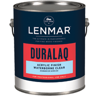 DuraLaq® Waterborne Acrylic Clear Finish - Semi-Gloss 1WB.106