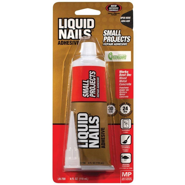 Liquid Nails 4 fl. oz. Small Projects and Repairs Adhesive