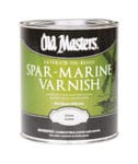 Old Masters Gloss Clear Oil-Based Marine Spar Varnish
