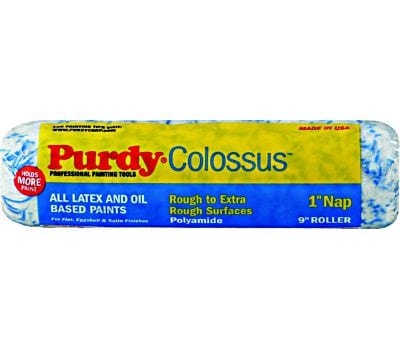 Purdy Colossus Polyamide Fabric 9 in. W x 1 in. Paint Roller Cover 1 pk