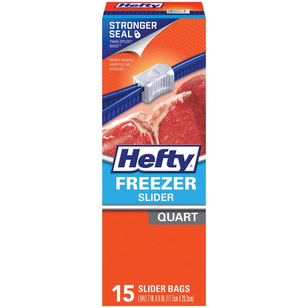 REYNOLDS CONSUMER PRODUCTS Freezer Bag Hefty 1 qt. Freezer Bag 15 Pk 013700822155