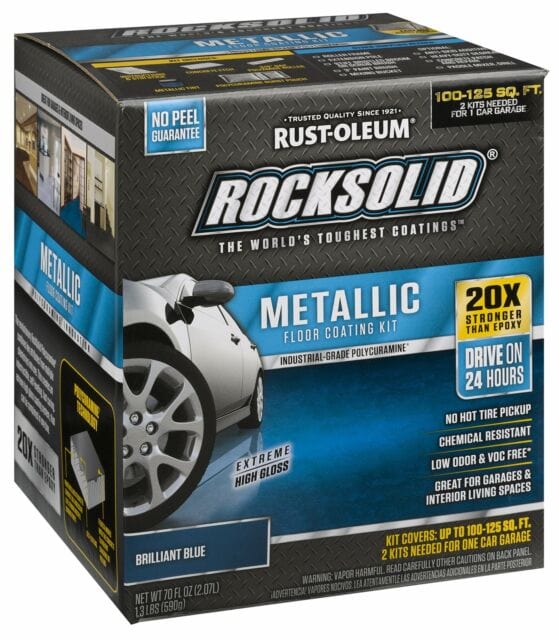 Rocksolid® Polycuramine® Metallic Floor Coating Kit