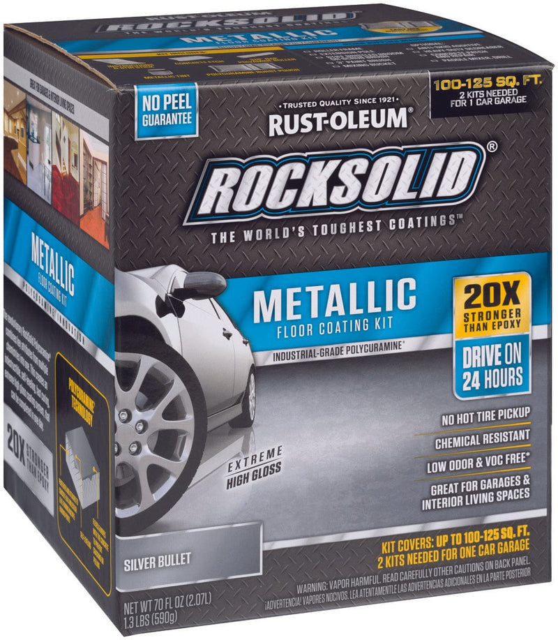 Rocksolid® Polycuramine® Metallic Floor Coating Kit