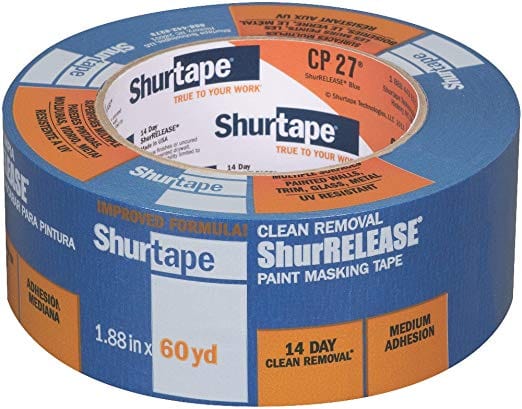 Shurtape CP27 14 Day Blue UV Resistant Masking Tape