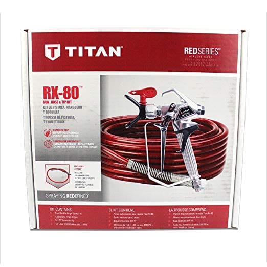 Titan RX-80 Tool Hose and Tip Kit with TR1 tip 0538010