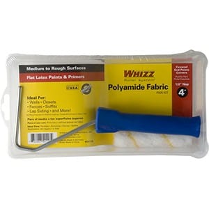 Whizz 4 in. W Mini Paint Roller Kit Threaded End