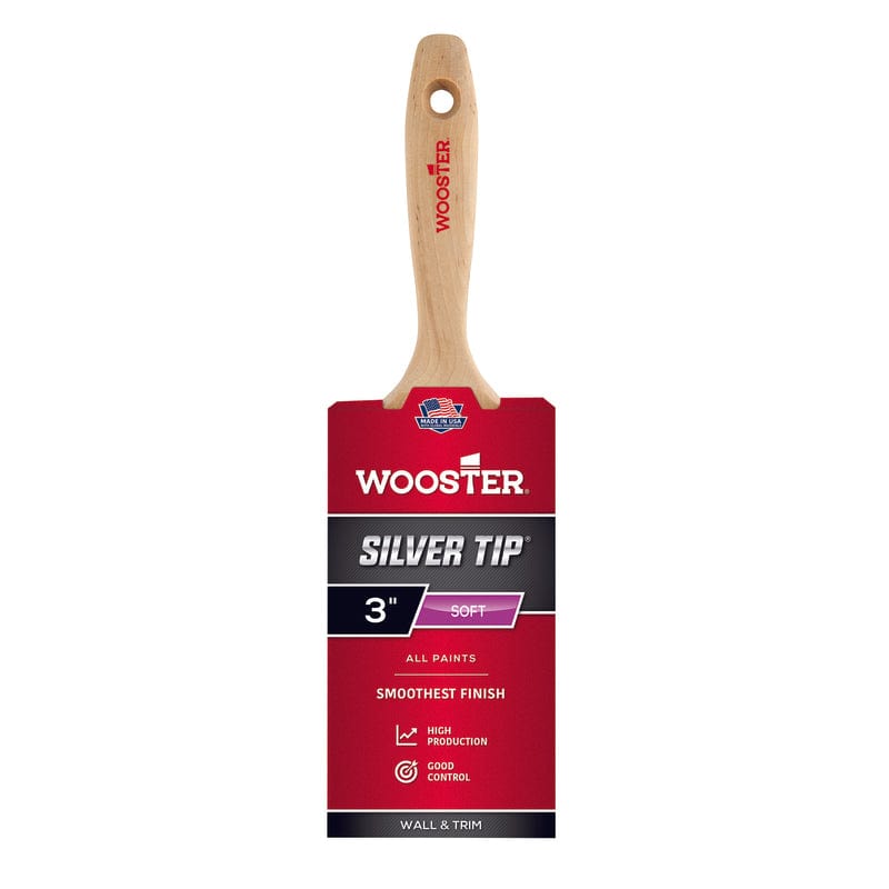 Wooster 5222 Silver Tip Soft Polyester Varnish Brush Variable Sizes