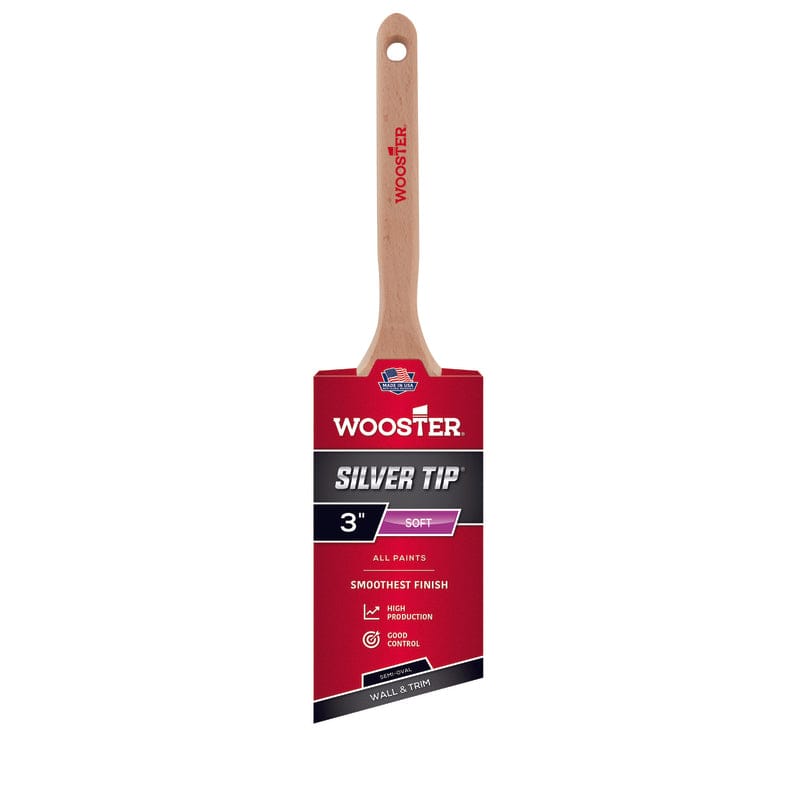 Wooster Silver Tip  Semi-Oval Paint Brush