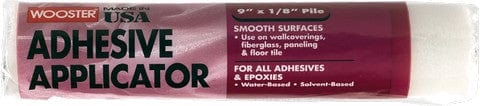 Wooster Fabric 1/8 in. x 9 in. W Regular Adhesive Applicator Roller Cover 1 pk