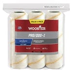 Wooster Pro/Doo-Z Fabric 9 inch W X 1/2 inch S Regular Paint Roller Cover 3 pack