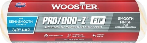 Wooster Pro/Doo-Z FTP Synthetic Blend 9 in. W x 3/8 in. Paint Roller Cover 1 pk